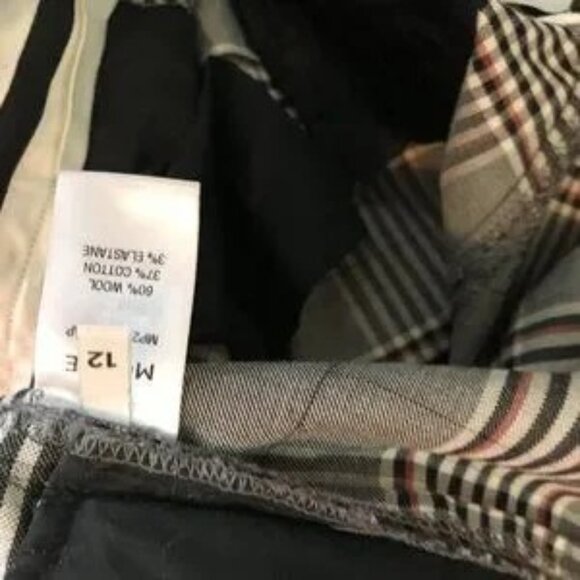 Monse Plaid Trousers NWT - Picture 7 of 14